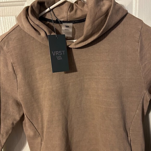 VRST Men's ‎ Hoodie brown sz small - Picture 2 of 5